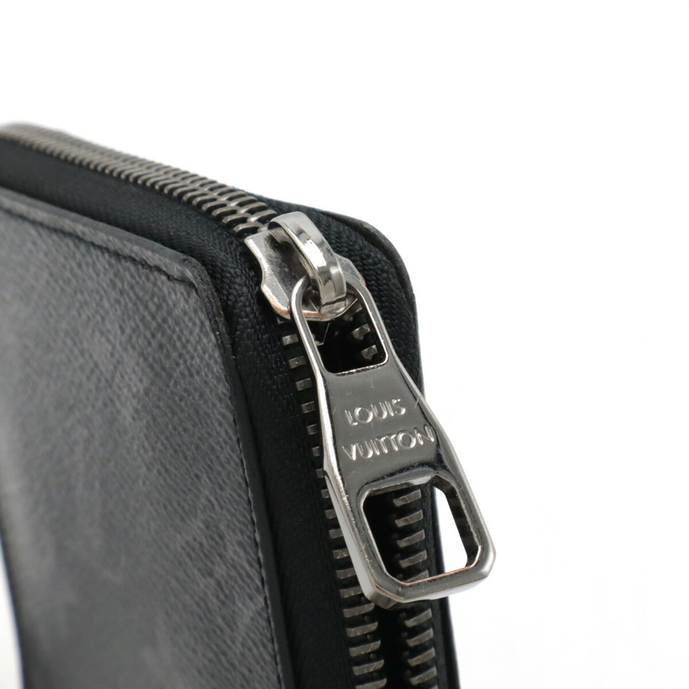 LOUIS VUITTON Louis Vuitton Monogram Eclipse Zippy Compact Wallet Bi-fold Rou... - Picture 5 of 9